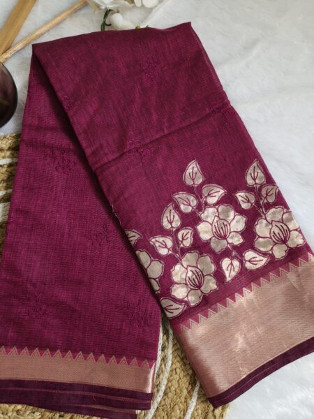 Women's Pure Cotton Saree